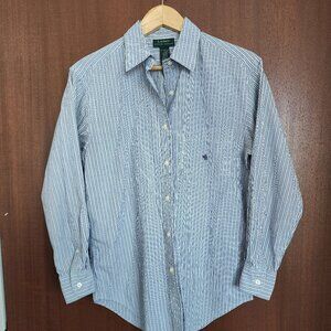 Lauren Ralph Lauren Striped Oxford, size medium
